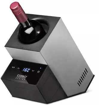 Caso WineCase Deluxe Inox Weink&uuml;hler (100-240V, Elektrisch)