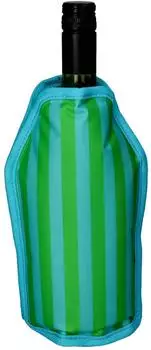 Gift Company Froid Kühlmanschette Streifen grün/türkis 23,5cm