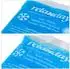Relaxdays Kalt-Warm-Kompressen wiederverwendbar 9x15cm, 24er-Set, blau