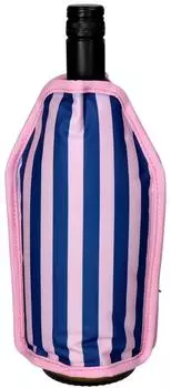 Gift Company Froid Kühlmanschette Streifen blau/rosa 23,5cm