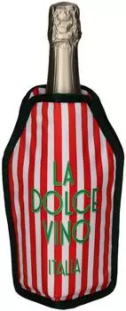 Gift Company Froid K&uuml;hlmanschette La dolce Vino Italia rot/wei&szlig; 23,5cm