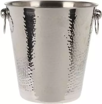 Bambelaa! Sektk&uuml;hler Edelstahl doppelwandig silber, &Oslash; 20cm (BAM40331)
