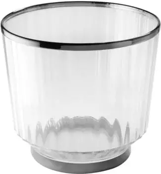 APS AUREO Wein-/Sektk&uuml;hler 10L, Polycarbonat, Gunmetal-Look (36160)