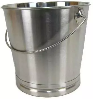 Airbrush-City Kücheneimer Edelstahl 20L mit Skala