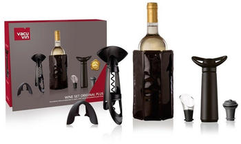 Vacu Vin Weinkühler Geschenkset Wein Original Plus, mit umfangreichem Zubehör