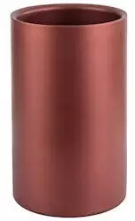 APS Doppelwandiger Flaschenkühler/ Weinkühler für Flaschen mit max. Ø 10cm, Kupfer-rot/ außen Ø 12 cm, H: 20 cm (36125) APS Doppelwandiger Flaschenkühler/ Weinkühler für Flaschen mit max. Ø 10cm, Kupfer-rot/ außen Ø 12 cm, H: 20 cm (36125)