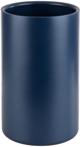 APS Doppelwandiger Flaschenkühler/ Weinkühler für Flaschen mit max. Ø 10cm, blau/ außen Ø 12 cm, H: 20 cm (36126)