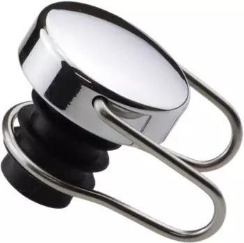 ich-zapfe Tip Top Seal Flaschenverschluss, wiederverschlie&szlig;bar, silber