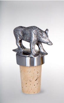 Silver life style collection Flaschenkorken Wildschwein 6,5 cm