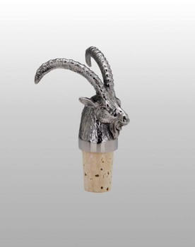 Silver life style collection Flaschenkorken Steinbock 9,0 cm