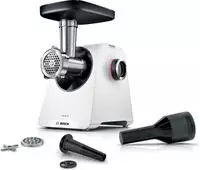 Bosch - Hachoir A Viande Mfws420w S&eacute;rie 4 - Blanc - 500 W - Moteur Bloqu&eacute; 1900 W -