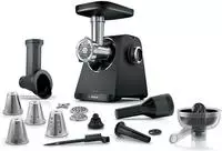 Bosch MultiPower Fleischwolf Serie 4 MFWS450B 1900 W, Schwarz