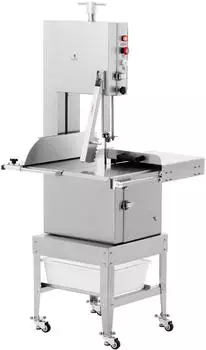 Royal Catering Elektrische Knochensäge auf Rädern 2400mm 1500W Edelstahl (RCBS-2400)