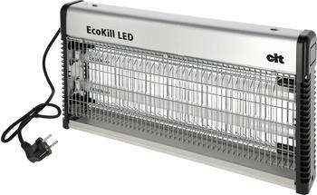 Kerbl Eco Kill LED elektrische Insektenbek&auml;mpfung Aluminium silber (299938)