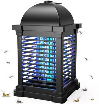 PALONE Insektenvernichter elektrisch 4300V mit 20W UV-Lampe schwarz