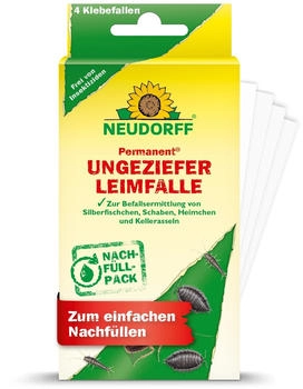 Neudorff Permanent Ungeziefer LeimFalle Nachf&uuml;llpack (4 Stk.)