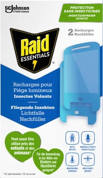 Raid Essentials Lichtfalle Nachf&uuml;llpack 2 St&uuml;ck