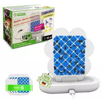 Isotronic Mobile Insektenfalle mit UV-Licht, Art: 60306