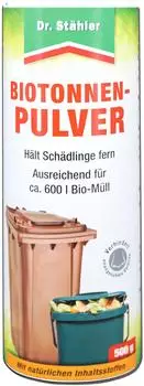Dr. St&auml;hler Silberkraft Bio Tonnenpulver gegen unangenehme Ger&uuml;che und Sch&auml;dlinge 500 g 4000883 1