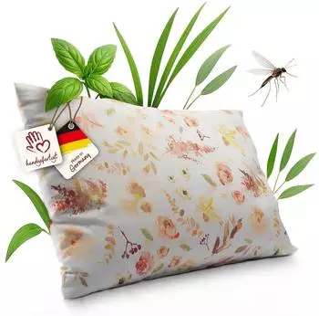 Gardigo navango M&uuml;ckenabwehr Kissen Kr&auml;utermischung gegen M&uuml;cken Dekoratives Kissen f&uuml;rs Schlafzimmer M&uuml;ckenschutz Kissen f&uuml;r Zuhause