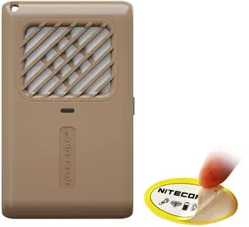 Nitecore EMR06 Mückenabwehr integrierter Akku sandfarben