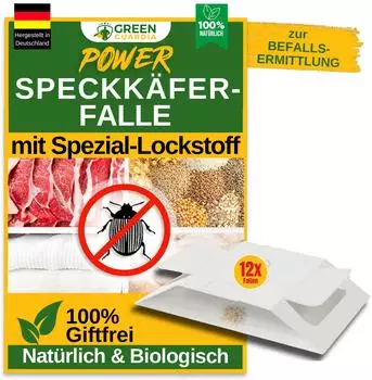 Green Guardia Speckkäfer Falle mit Spezial Lockstoff