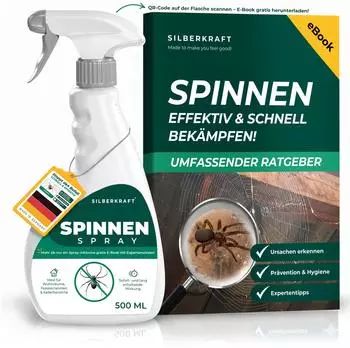 Silberkraft Spinnenspray E Book E Book 1 x 500 ml