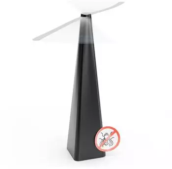 greate. Fliegenwedler 1x mit Batterie Fliegen Vertreibung f&uuml;r den Tisch 1 tlg ger&auml;uschlos