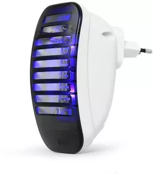 LIVOO Mückenlicht Steckdose Innen Insektenvernichter UV Licht Elektrischer Mückenschutz Mückenlampe Insektenfalle für 10 m² Mückenstecker Insektenschutz
