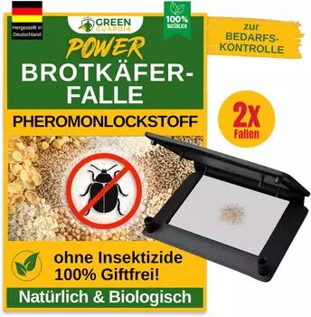Green Guardia Brotkäfer Falle mit Pheromon Lockstoff