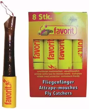 Favorit HonigFliegenfalle 8er Pack Klebefalle umweltfreundlicher Insektenschutz 9501294
