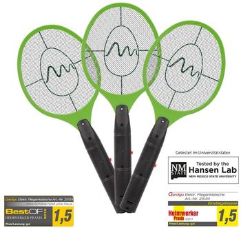 Gardigo elektrische Fliegenklatsche 3-er Set