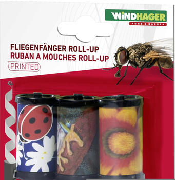 Windhager Fliegenfänger Roll-Up Printed (3 Stück)