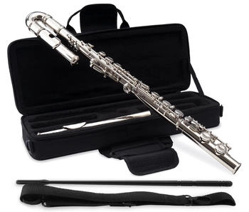 Classic Cantabile FL-100J Querfl&ouml;te silber