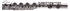Classic Cantabile FL-100J Querflöte silber
