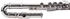 Classic Cantabile FL-100J Querflöte silber