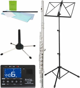 Classic Cantabile FL-200 Querflöte silber Set