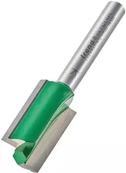 Trend CraftPro Zweischneidiger Gerader TCT-Fräser 15mm x 25,4mm, 1/4" (C024AX1/4TC)