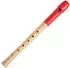 Classic Cantabile Pivella Blockflöte barock rot Set inkl. Flötenschule Aller Anfang ist leicht