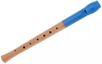 Classic Cantabile Pivella Blockflöte deutsch blau