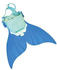 Vedes XTREM Toys Mermaid Aquatail (00502) ocean blue