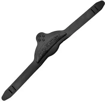 Cressi Fin Replacement Straps All Fins Except Palau Saf (BZ170002) schwarz/silber