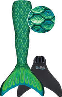 Fin Fun Meerjungfrau Mermaidens gr&uuml;n, S/M