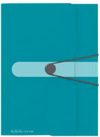 Herlitz Gummizugmappe A4 caribbean turquoise