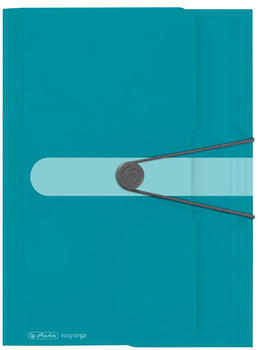 Herlitz Gummizugmappe DIN A4 Caribbean Turquoise grün (50015900)