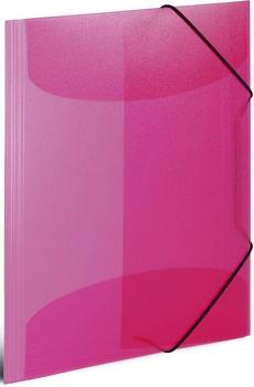 Herma Eckspanner A3 transparent pink (19517)