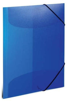 Herma Eckspanner A3 transparent blau (19519)