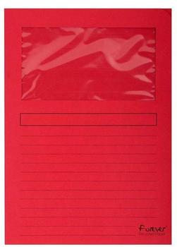 Exacompta Fenstermappen Forever 130g 22x31cm A4 (25 St&uuml;ck) rot