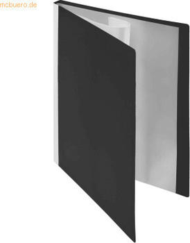 FolderSys Sichtbuch A4 30 Hüllen neutral schwarz
