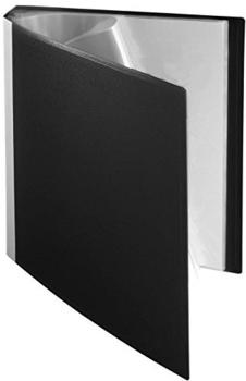 FolderSys Sichtbuch A4 50 Hüllen neutral schwarz